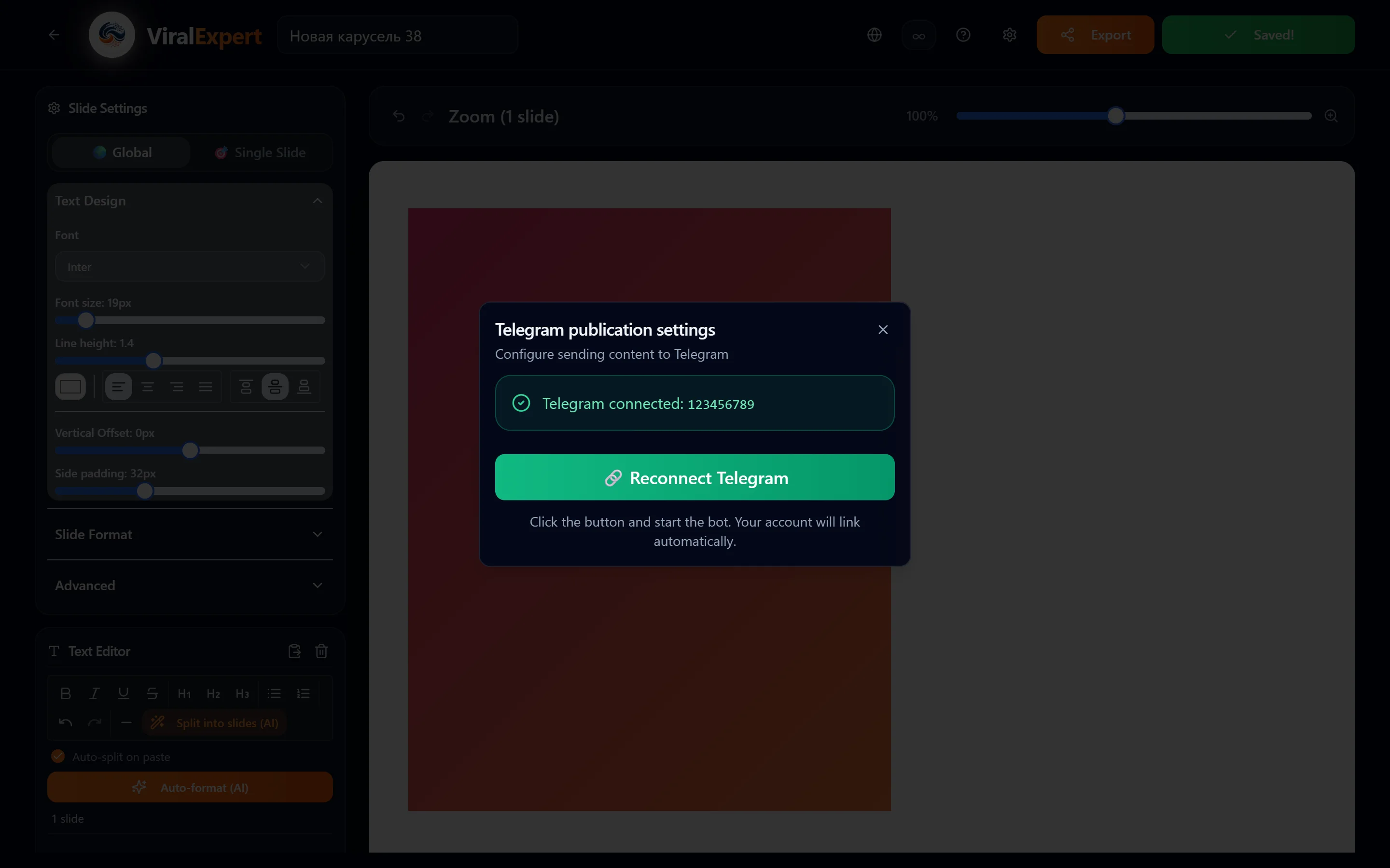 Checking and reconnecting